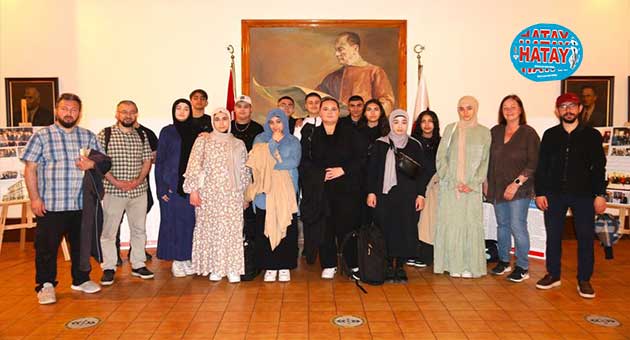 TGC Basın Müzesi'ne Danimarka Sjcrellands Privatskole Okulu öğrencilerinden ziyaret
