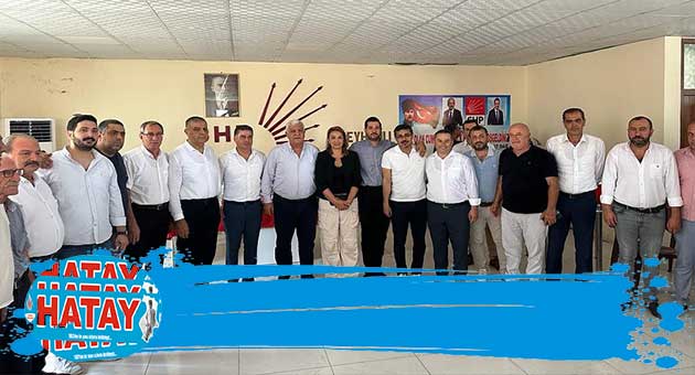 CHP Reyhanlı ilçe başkanlığına Sinirli seçildi